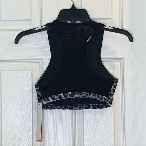 Good American Empower Bra In Snow Leopard Size 1/Small - Picture 3 of 11